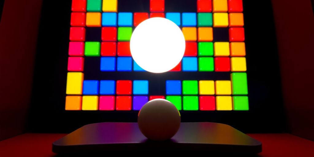 A Remake of Classic Arcade Game Google Block Breaker